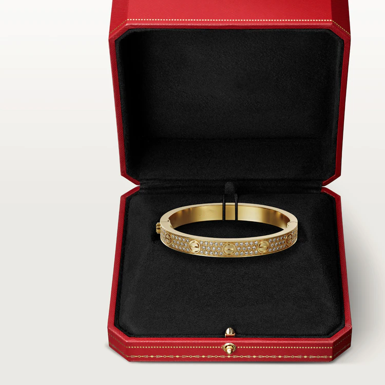 [Elowen Jewels]LOVE BRACELET 6.1MM DIAMOND-PAVED