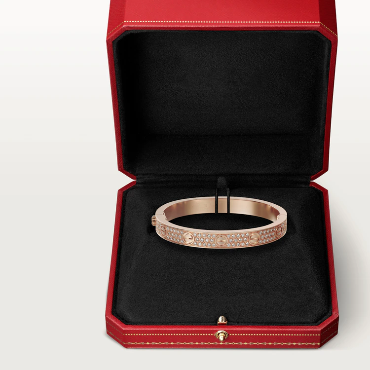 [Elowen Jewels]LOVE BRACELET 6.1MM DIAMOND-PAVED