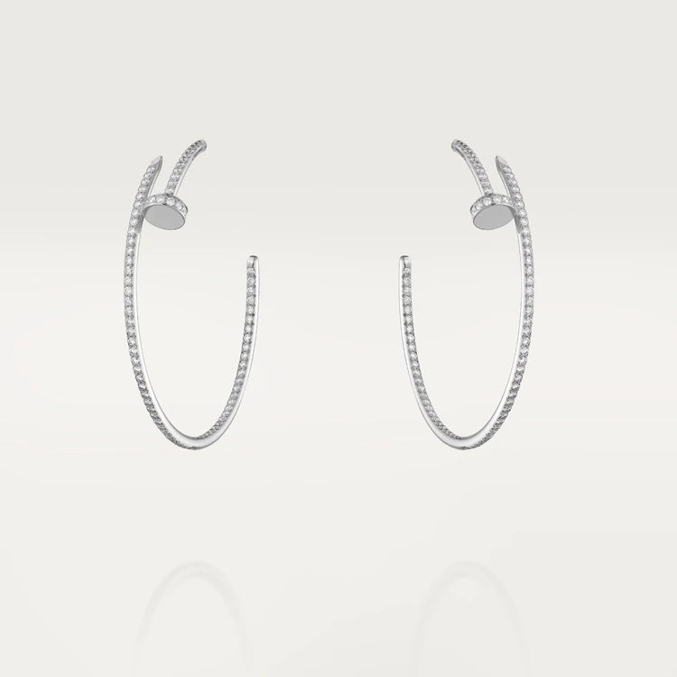 [Elowen Jewels]JUSTE EARRINGS FULL DIAMONDS 1.8MM