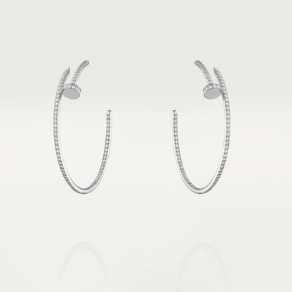 [Elowen Jewels]JUSTE EARRINGS FULL DIAMONDS 1.8MM
