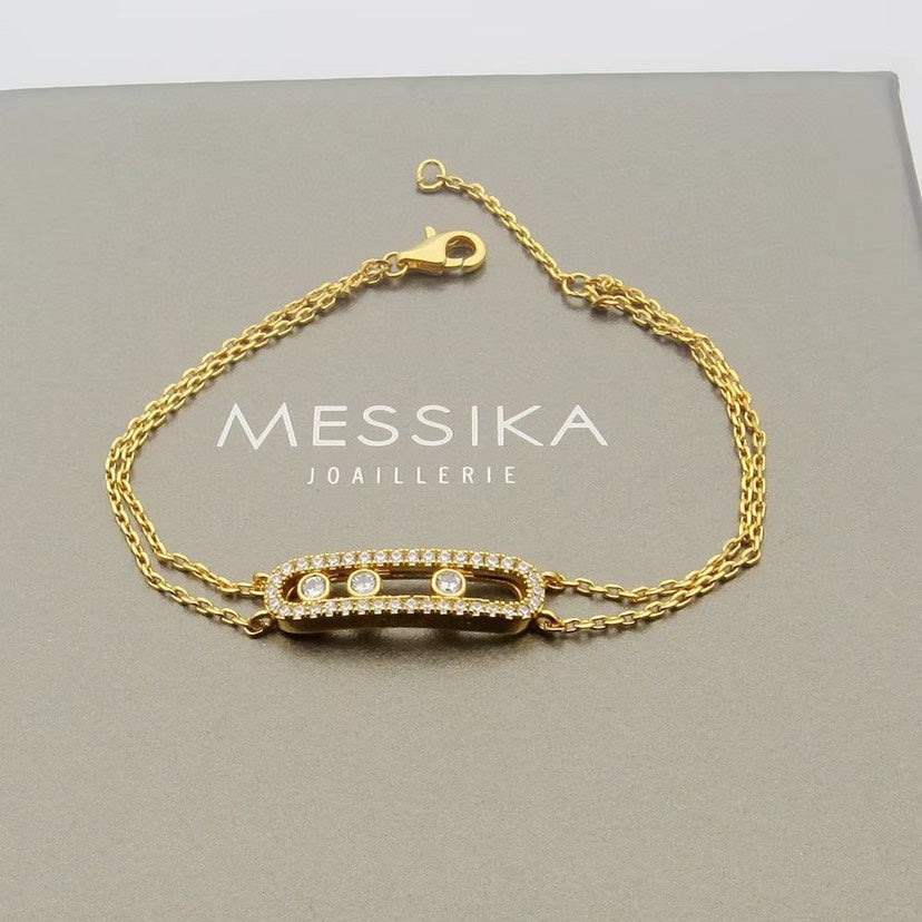 [Elowen Jewelry] Move Classique pavé bracelet