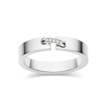 [Elowen Jewels]ALLIANCE LIENS VIDENCE DIAMOND 4MM RING