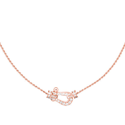 [Elowen Jewels]FORCE 10 PINK GOLD DIAMOND NECKLACE