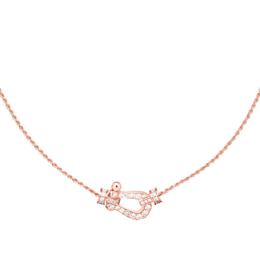[Elowen Jewels]FORCE 10 PINK GOLD DIAMOND NECKLACE