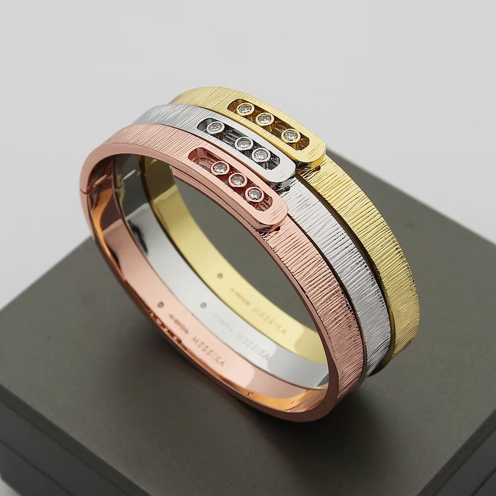 [Elowen Jewelry]Move Noa Ciselé bangle