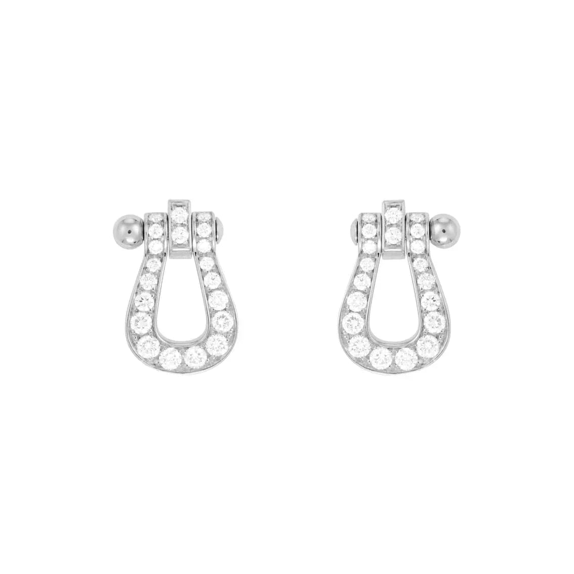 [Elowen Jewels]FORCE 10 FULL DIAMOND STUD EARRINGS MINI MODEL