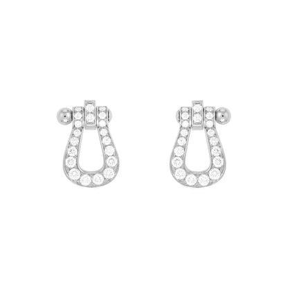 [Elowen Jewels]FORCE 10 FULL DIAMOND STUD EARRINGS MINI MODEL