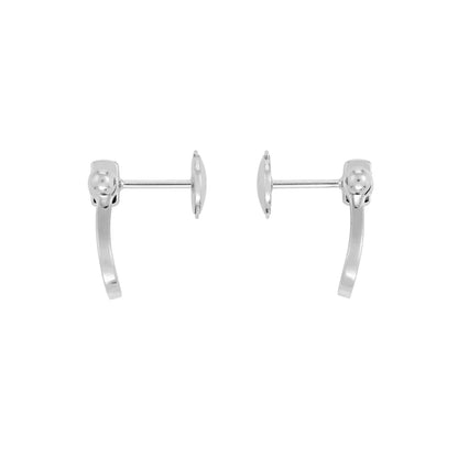 [Elowen Jewels]FORCE 10 FULL DIAMOND STUD EARRINGS MINI MODEL