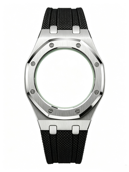 Royal Oak Pop Series Exclusive Model, Fully Encased Stainless Steel Case and Fluororubber Strap