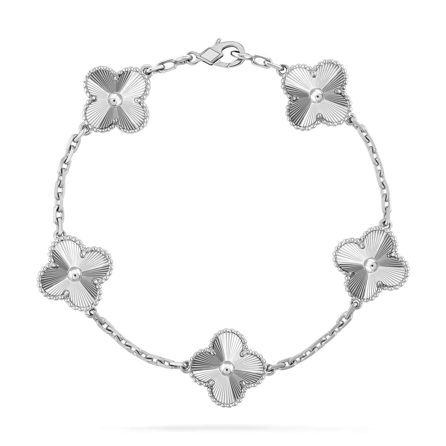 [Elowen Jewels] CLOVER 5 MOTIF LASER BRACELET COLLECTION