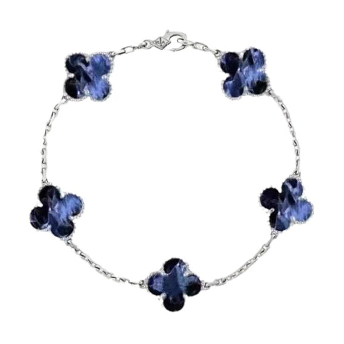 [Elowen Jewels]CLOVER 5 MOTIF PIETERSITE BRACELET COLLECTION