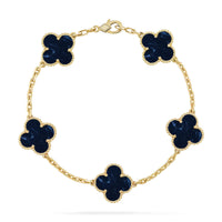 [Elowen Jewel]CLOVER 5 MOTIF PIETERSITE BRACELET COLLECTION