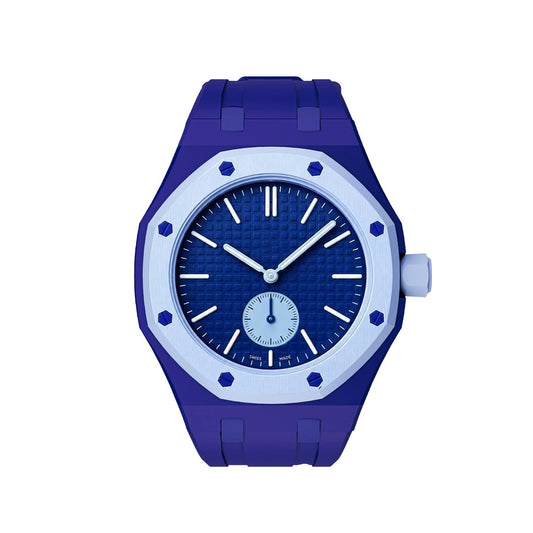 Oak Pop Exclusive Dark Blue Silicone Strap
