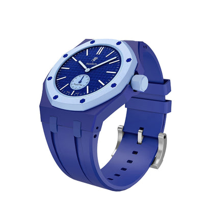 Oak Pop Exclusive Dark Blue Silicone Strap
