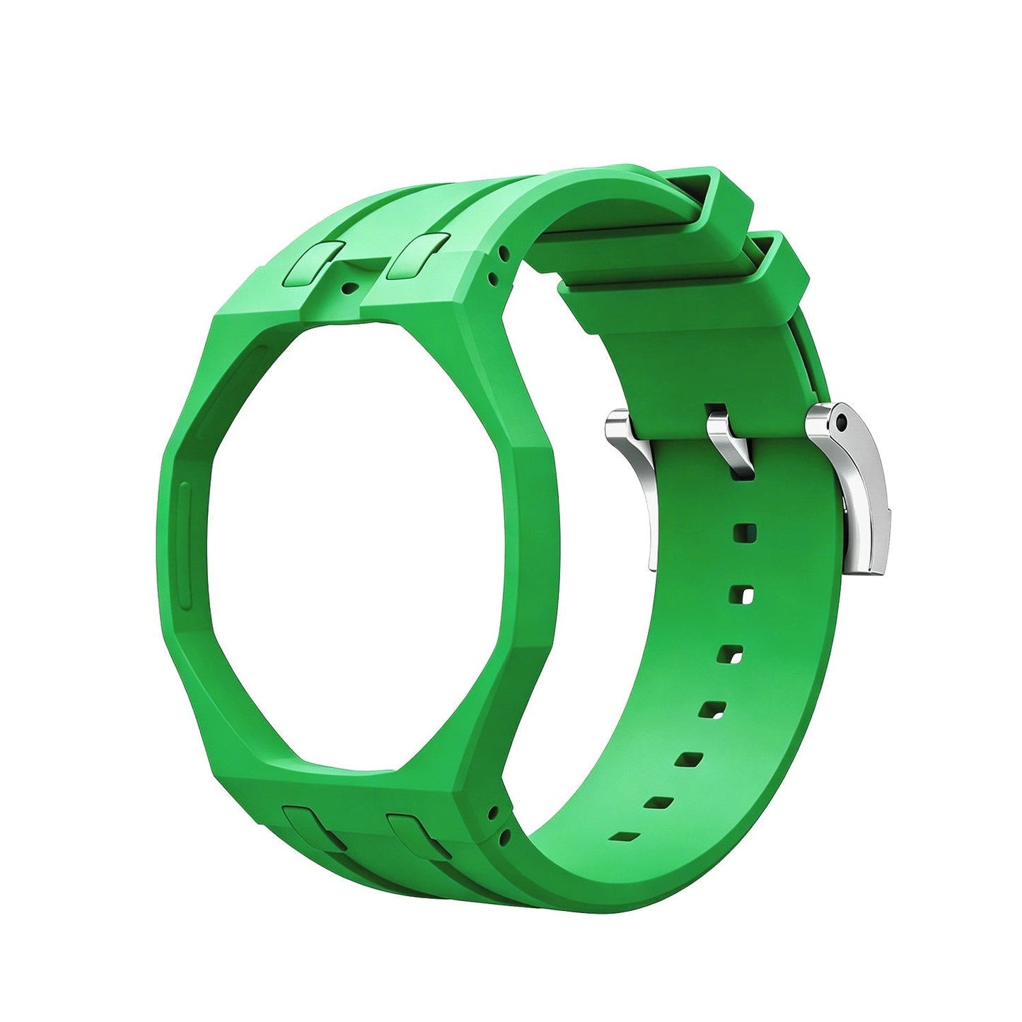 Oak Pop Exclusive Green Silicone Strap