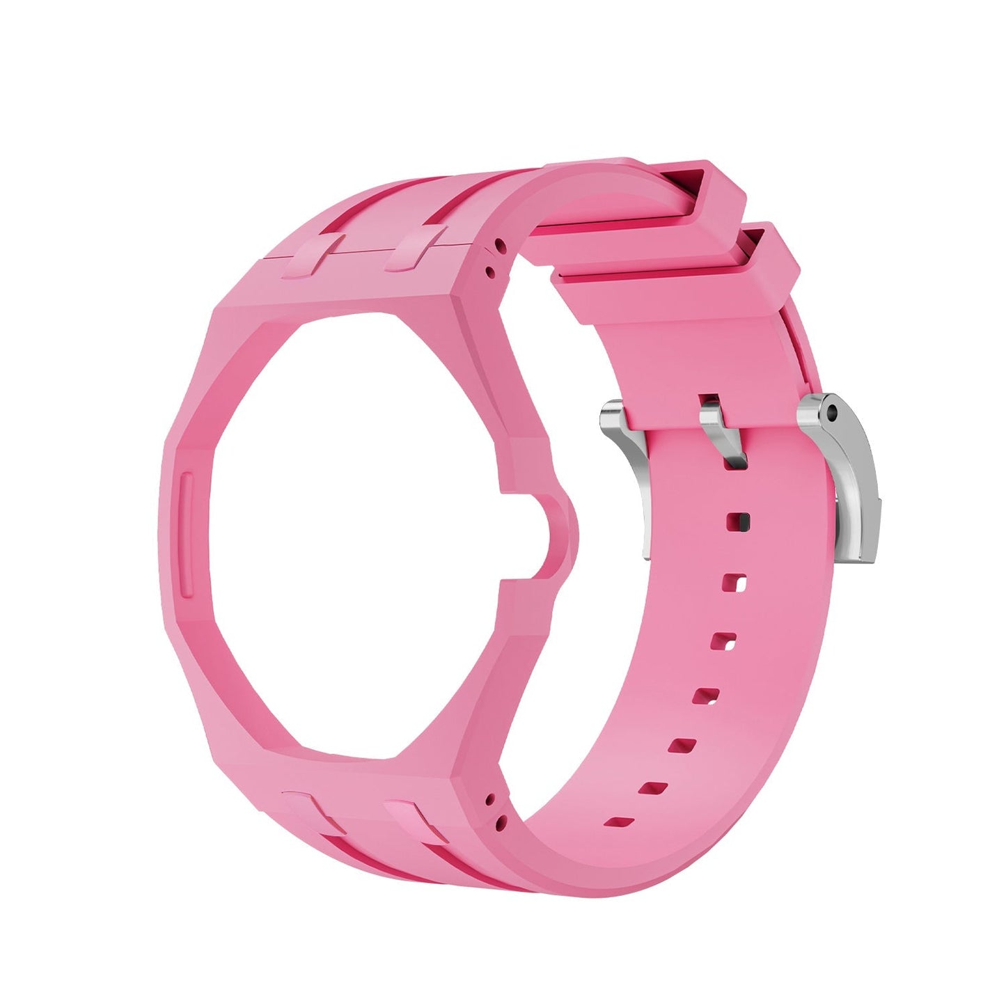 Oak Pop Exclusive Pink Silicone Strap