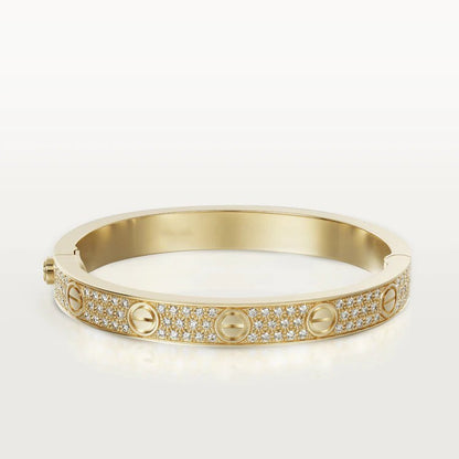 [Elowen Jewels]LOVE BRACELET 6.1MM DIAMOND-PAVED