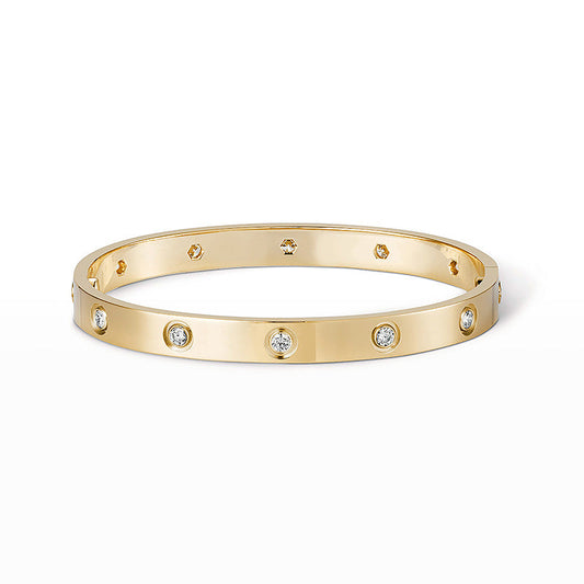 [Elowen Jewels]LOVE BRACELET 6.1MM 10 DIAMONDS