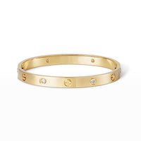 [Elowen Jewel]LOVE BRACELET 6.1MM 4 DIAMONDS