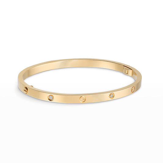 [Elowen Jewels]LOVE BRACELET 3.65MM 6 DIAMONDS