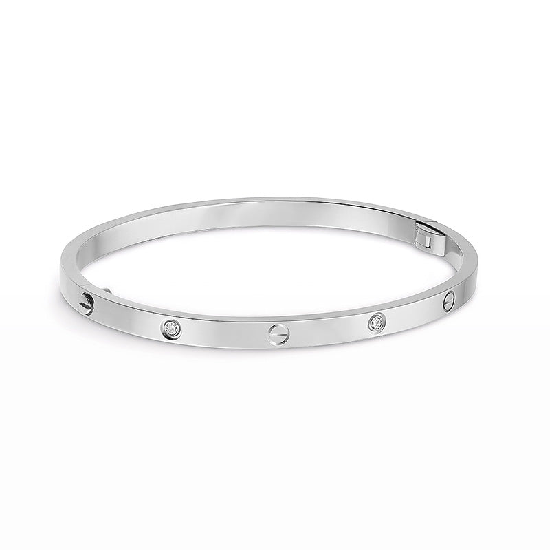 [Elowen Jewels]LOVE BRACELET 3.65MM 6 DIAMONDS