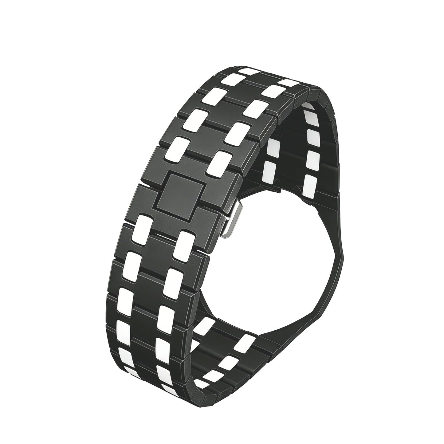 Oak Pop Exclusive Black And White Bioceramic Strap