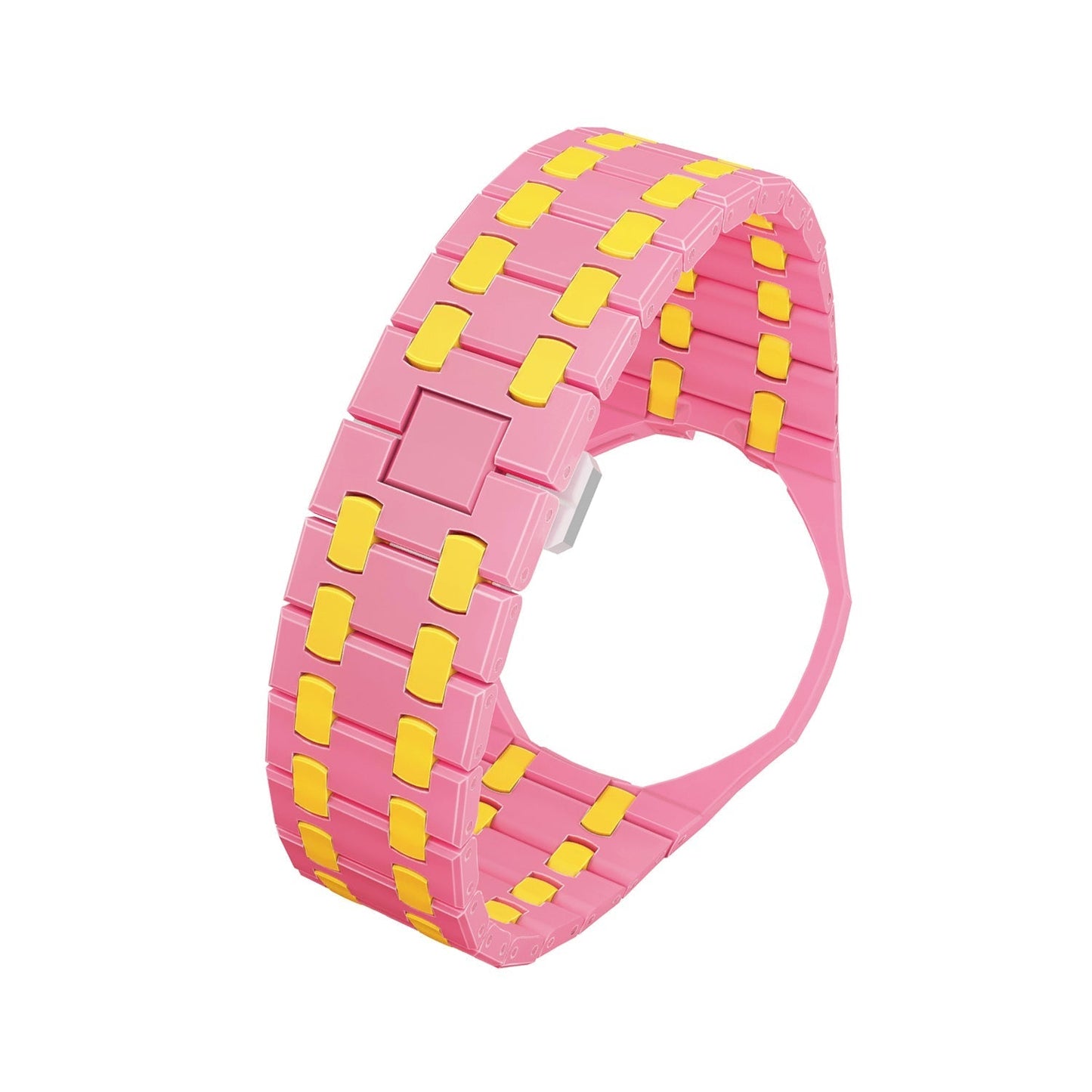 Oak Pop Exclusive Pink And Yellow Bioceramic Strap