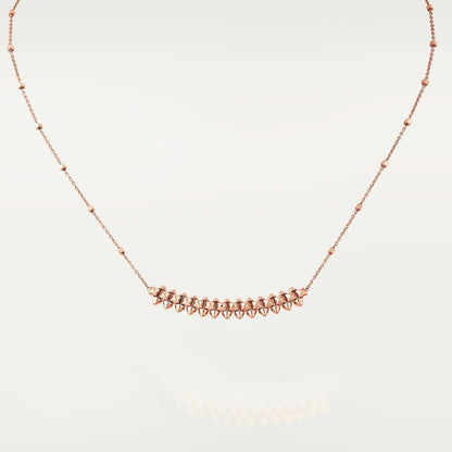 [Elowen Jewels]CLASH PINK GOLD NECKLACE