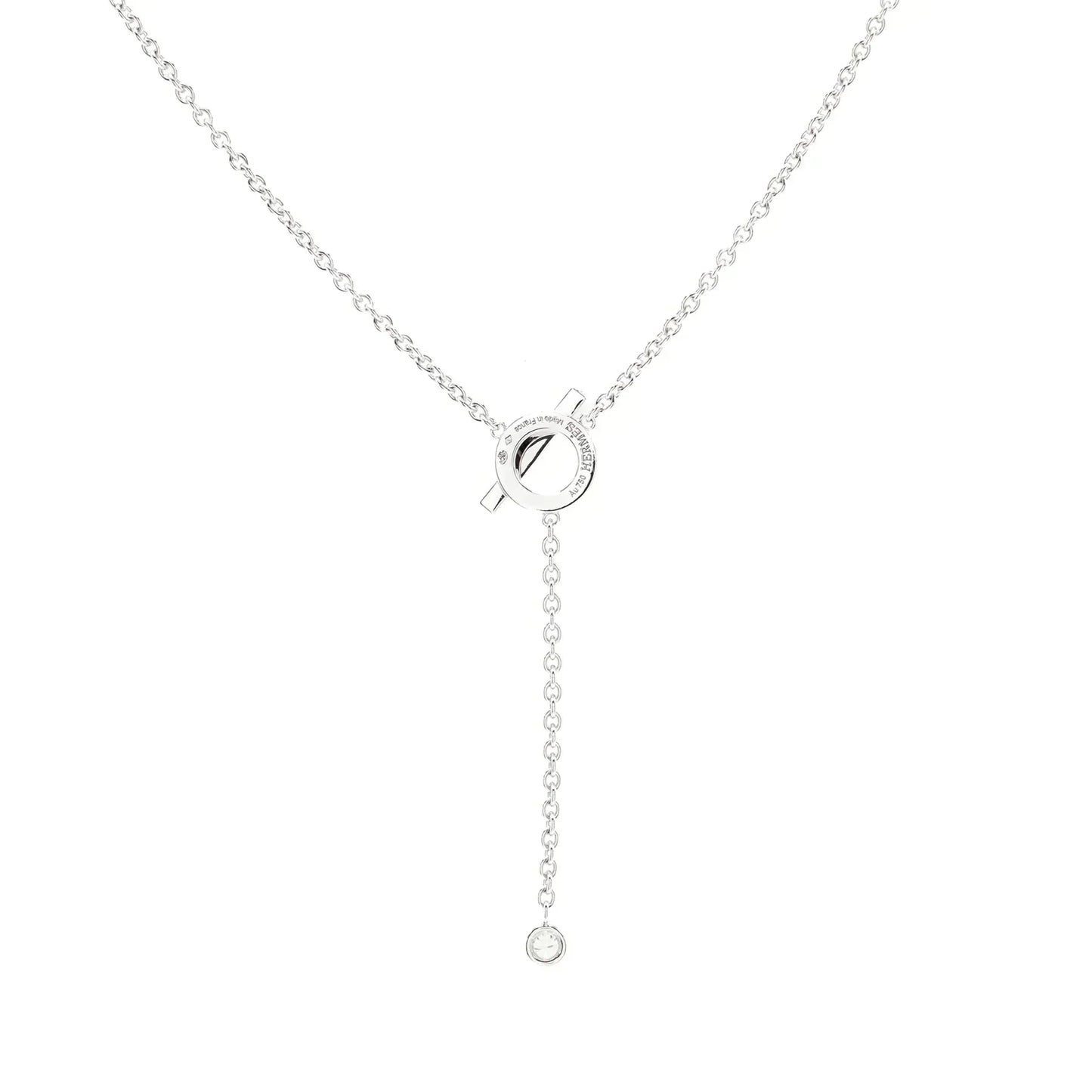 [Elowen Jewels]FINESSE SILVER DIAMOND NECKLACE