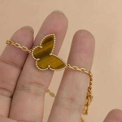 [Elowen Jewels]LUCKY SPRING 5 MOTIF GOLD BRACELET