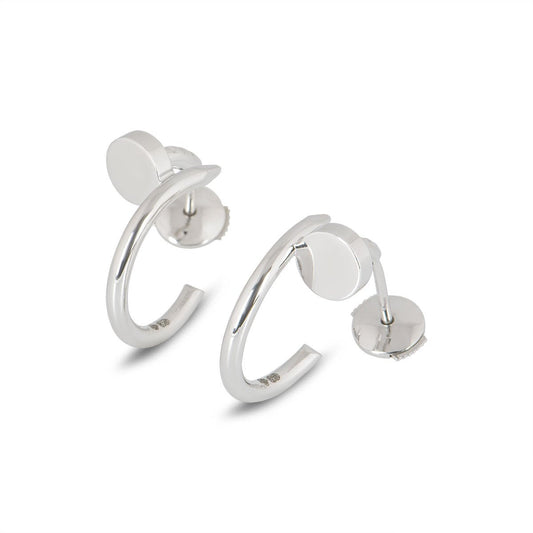 [Elowen Jewels]JUSTE EARRINGS SILVER