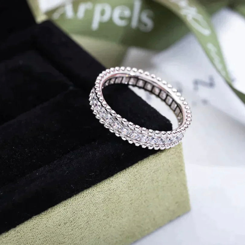 [Elowen Jewels]PERLEE DIAMOND SILVER RING