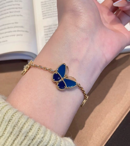 [Elowen Jewels]LUCKY SPRING BUTTERFLY 5 MOTIF BRACELET