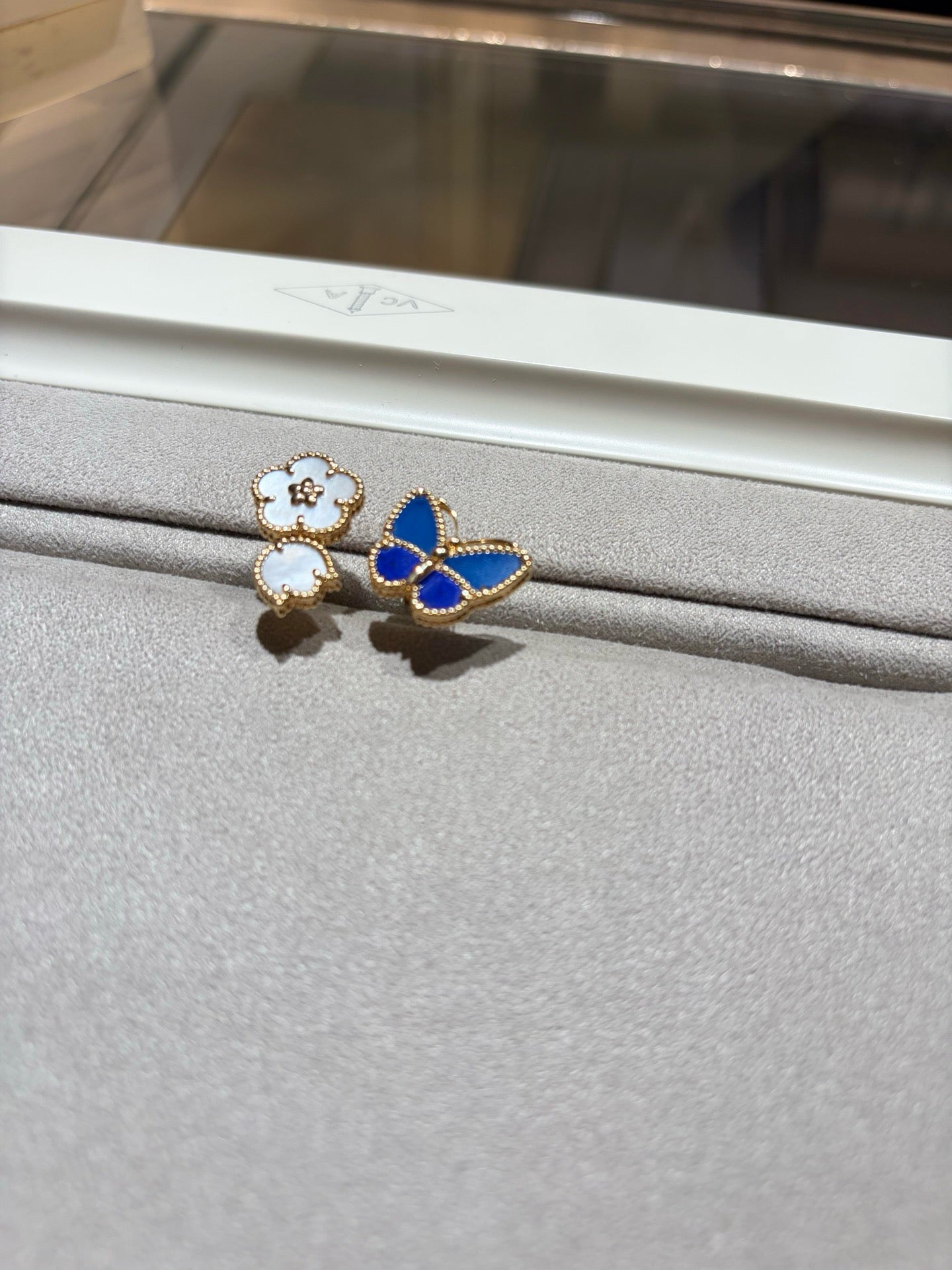 [Elowen Jewels]LUCKY SPRING BUTTERFLY OPEN-FACE RINGS