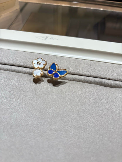 [Elowen Jewels]LUCKY SPRING BUTTERFLY OPEN-FACE RINGS