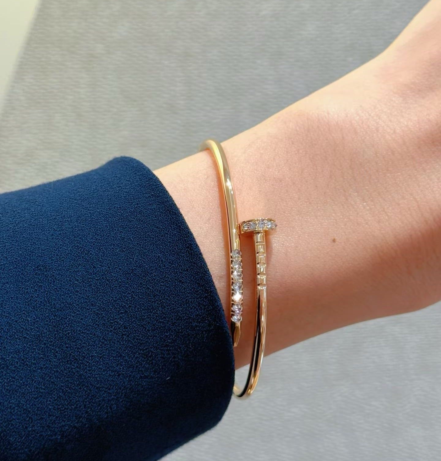 [Elowen Jewels]JUSTE BRACELET 2.5MM DIAMONDS NEW