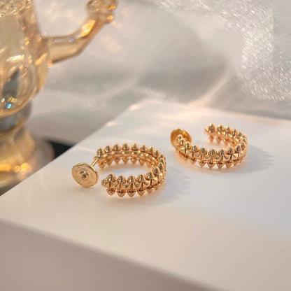 [Elowen Jewels]CLASH SMALL HOOP EARRINGS