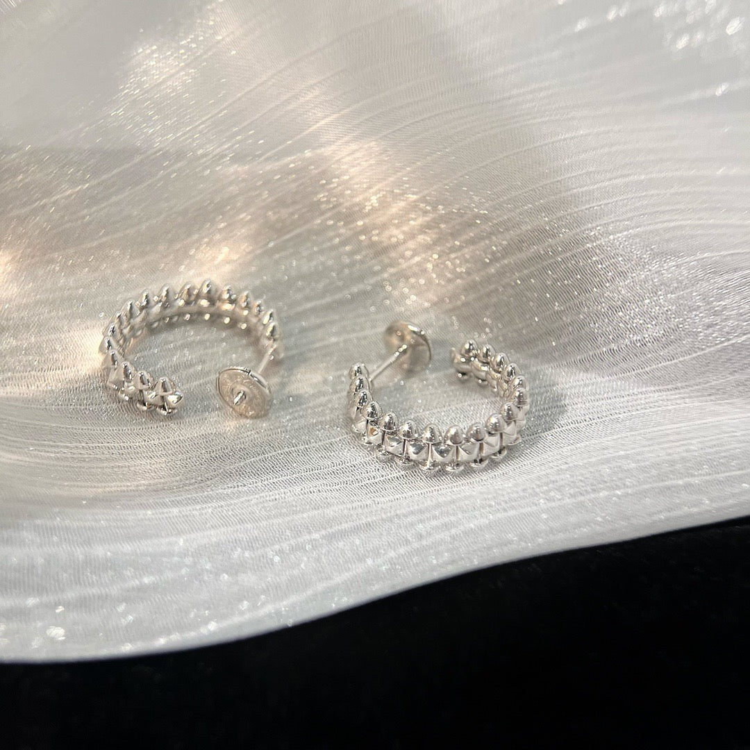 [Elowen Jewels]CLASH SMALL HOOP EARRINGS