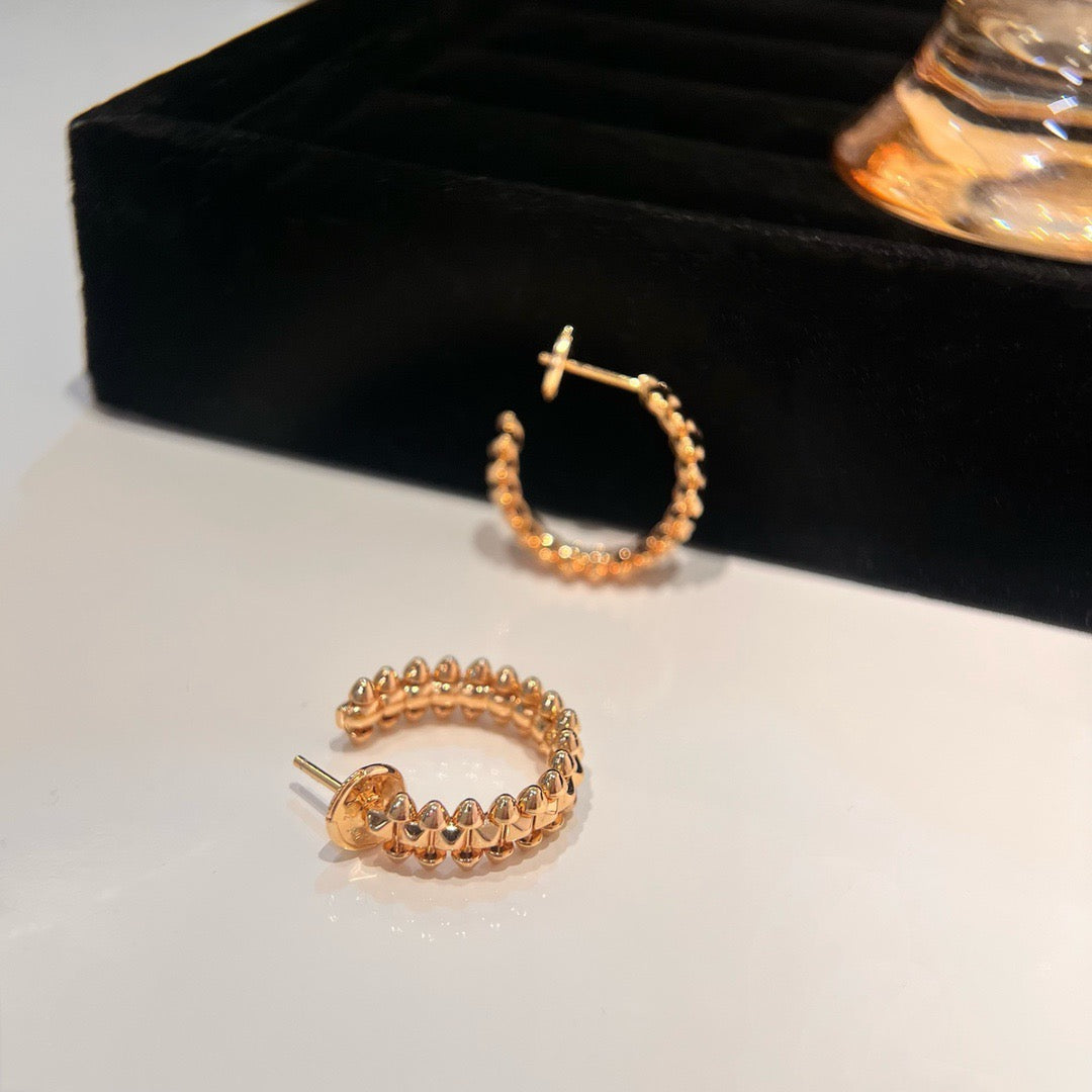 [Elowen Jewels]CLASH SMALL HOOP EARRINGS