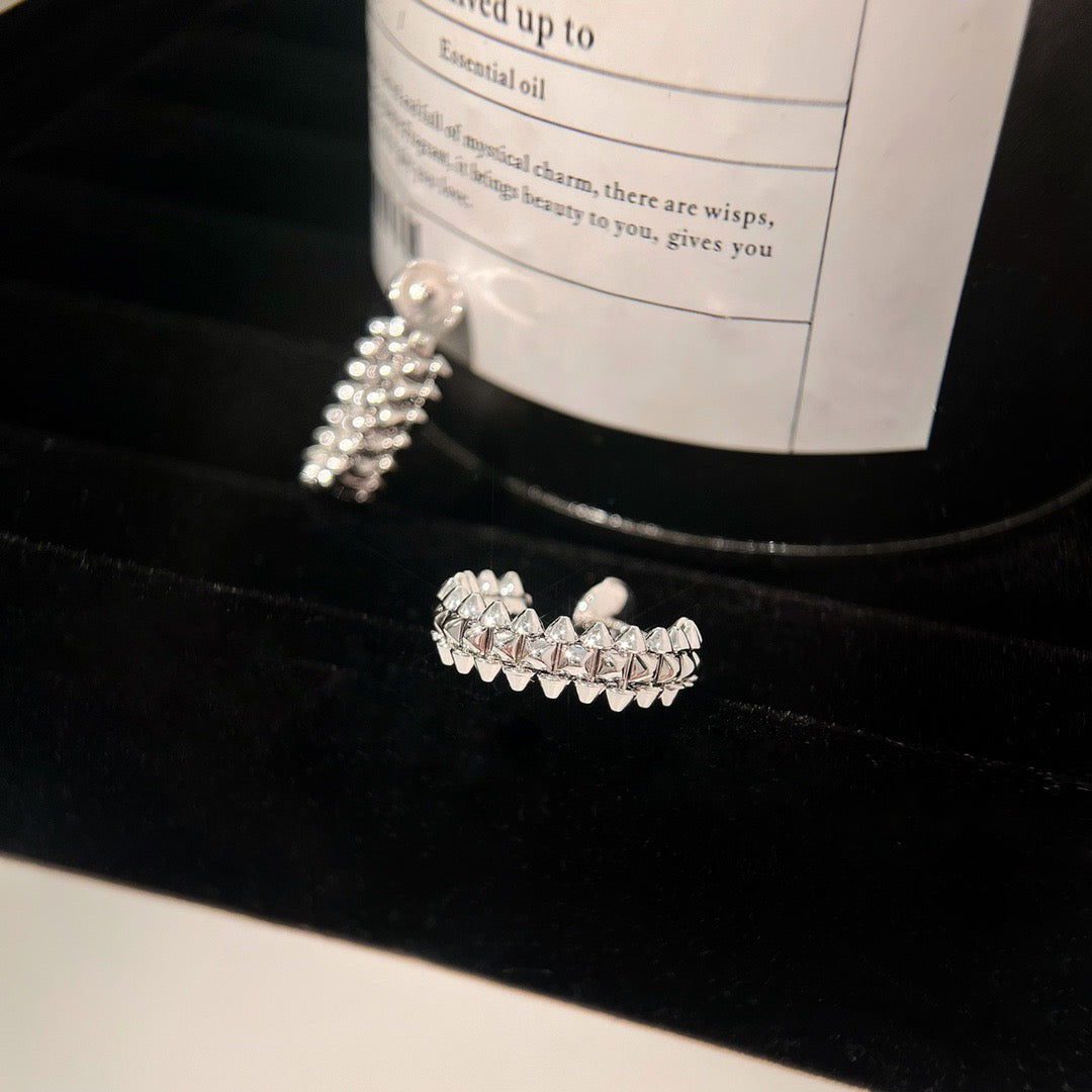 [Elowen Jewels]CLASH SMALL HOOP EARRINGS