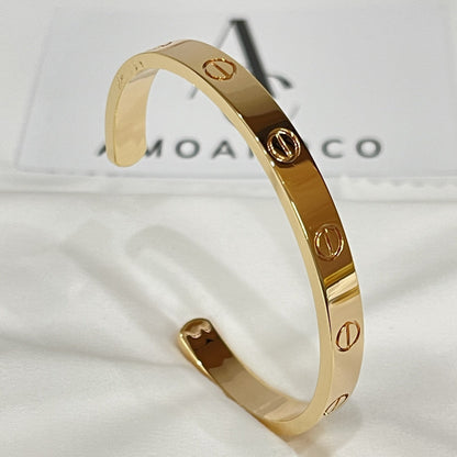 [Elowen Jewels]LOVE BRACELET 6.1MM OPEN CUFF
