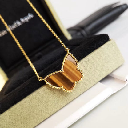 [Elowen Jewels] TIGER__ EYE BUTTERFLY NECKLACE