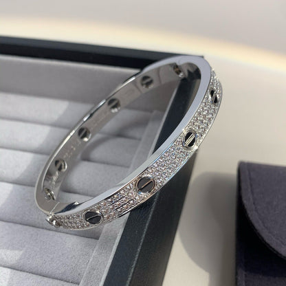 [Elowen Jewels]LOVE BRACELET 6.1MM DIAMOND-PAVED CERAMIC