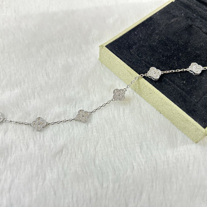 [Elowen Jewels]CLOVER 6 MOTIF DIAMOND BRACELET
