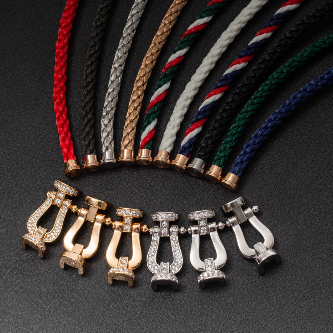 [Elowen Jewels]FORCE LARGE HORSESHOE NO DIAMOND BRACELET SILVER