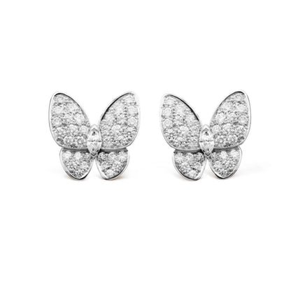 [Elowen Jewels]BUTTERFLY ALL DIAMOND EARRINGS