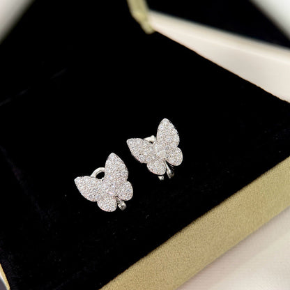 [Elowen Jewels]BUTTERFLY ALL DIAMOND EARRINGS