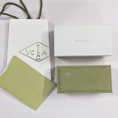 [Elowen Jewels]VA CLOVER BRACELET NECKLACE RING BOX GIFT BAG