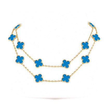 [Elowen Jewels]CLOVER 20 MOTIFS TURQUOISE GOLD