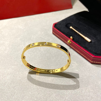 [Elowen Jewels]LOVE BRACELET 6.1MM 10 DIAMONDS